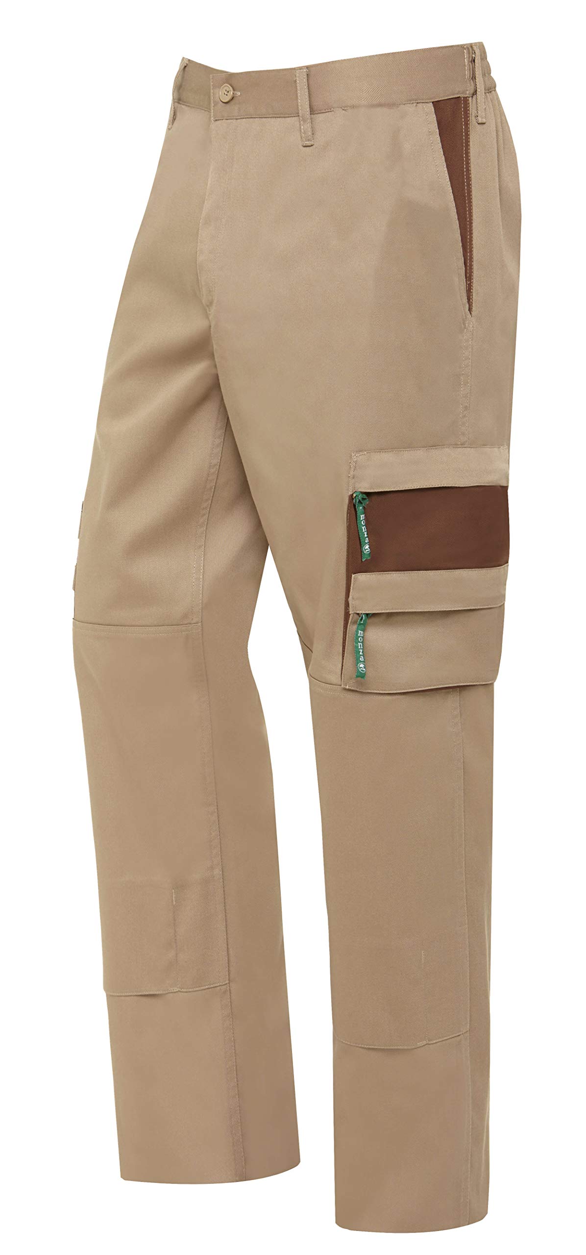 Pantalón De Trabajo Largo De Hombre Multibolsillos Bicolor. Electricista/Carpintero. Ref: 1148 - Enjoy Excellence