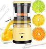 Electric Juicer Rechargeable - Citrus Juicer Machines with USB and Cleaning Brush Portable Juicer for Orange, Lemon, Grapefruit