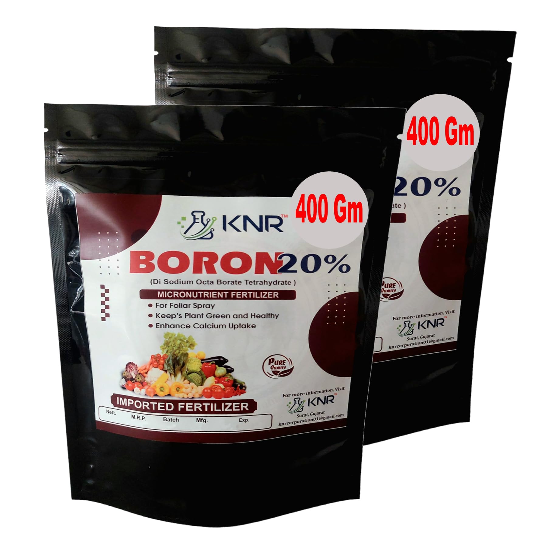 KNR CORPORATION Boron 20% Fertlizers For Plant | Micronutrient Fertilizer For Healthy Growth Of Vegetable Plants & Gardening | Used As Folier Spray | Imported Powder (800GM) (B0CSPR3SBM) Amazon Price History, Amazon Price Tracker