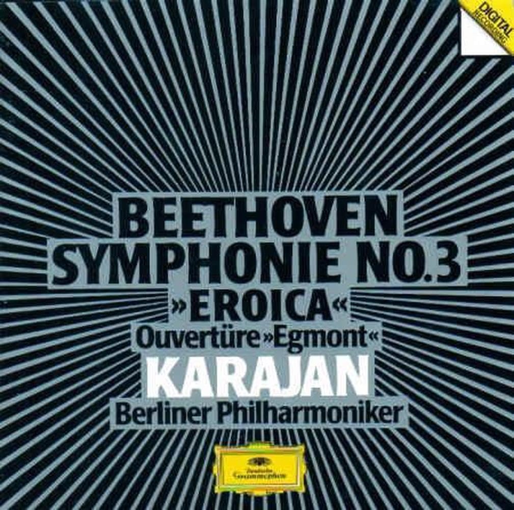 Symphony 3 " Eroica " / Egmont Overture [Audio CD]