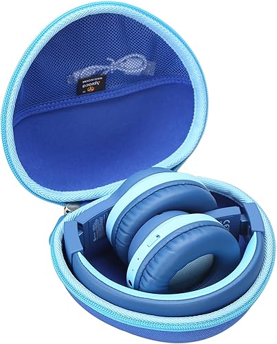 Aproca Funda para audífonos para niños compatible con auriculares Bluetooth iClever BTH12  HS19  BTH26 para niños, bolsa rígida de almacenamiento,