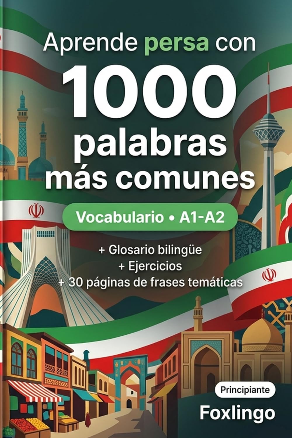 1000 Palabras Más Comunes en Persa para Principiantes: Vocabulario con ejercicios, ejemplos y glosario – Nivel A1-A2