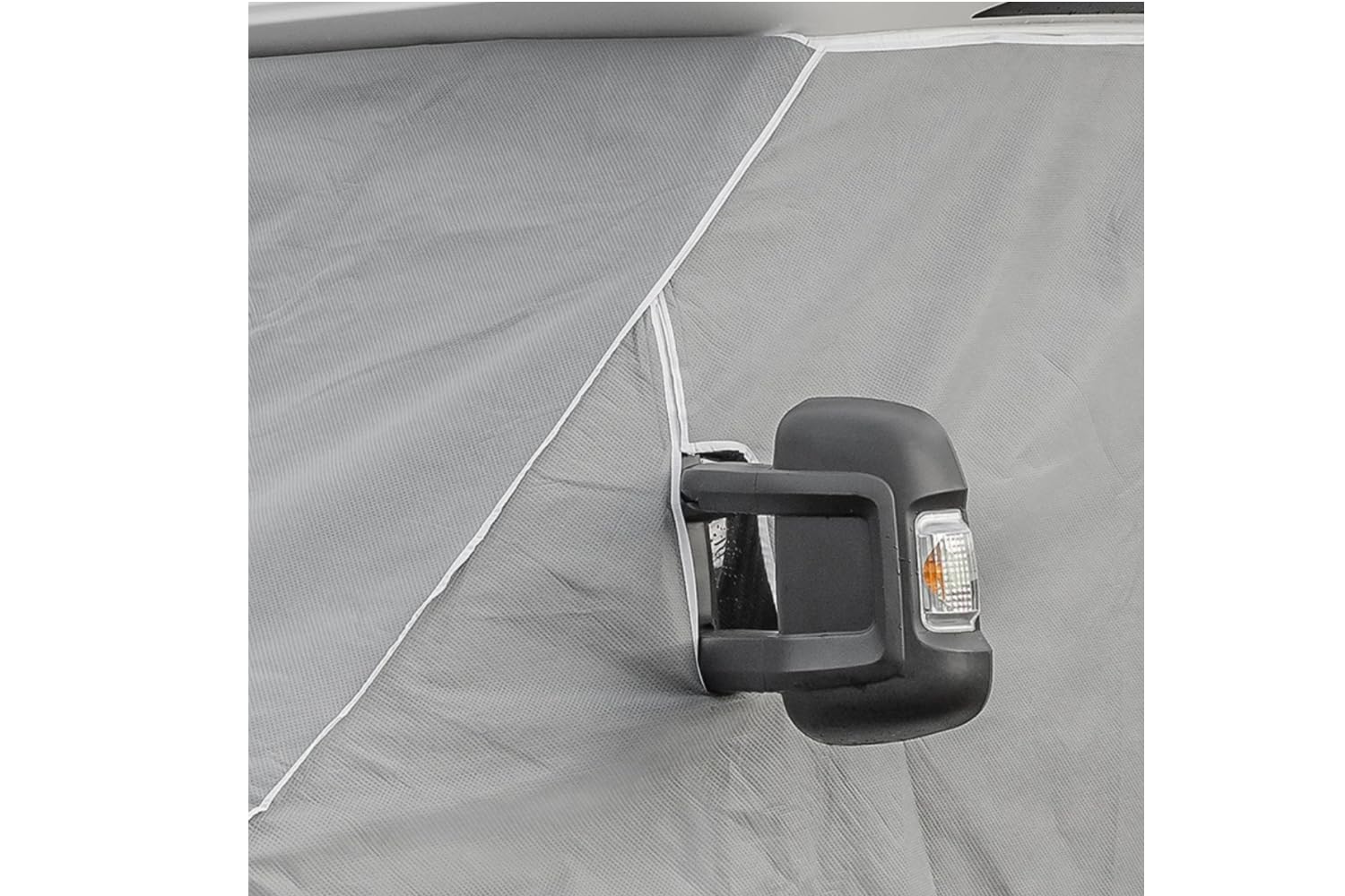 Frontscheibenabdeckung für Wohnmobil oder Campingbus – Windschutzscheibe Abdeckung Isoliert und UV-Schutz Frontscheiben Schutz (kompatibel Ducato X250 ab 06-2006 - 2014) | Wasserdichte, 3-lagige SFS-Schutzhülle mit Frontklappe für Wohnmobile. Schützt Cock