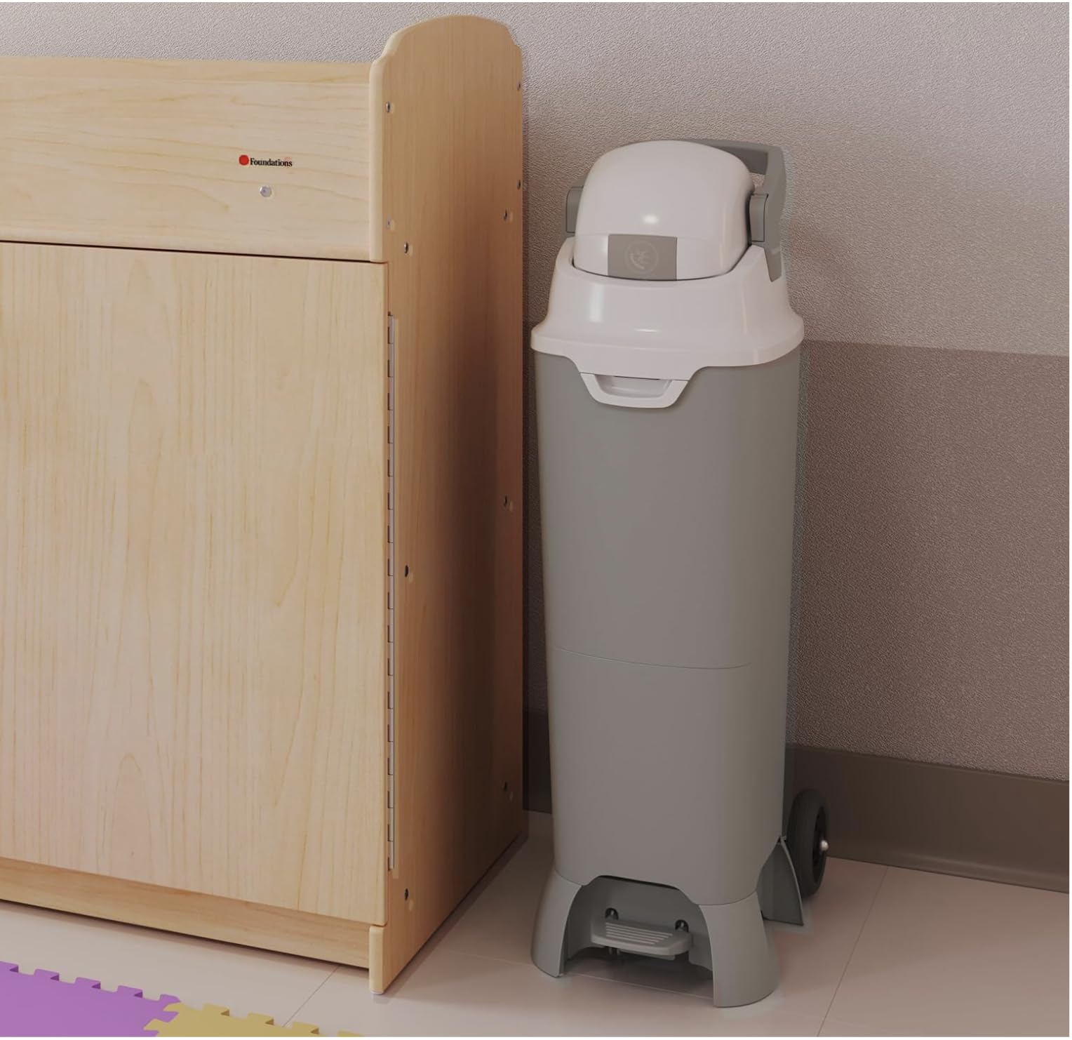 olalao Bijvulfolie voor luieremmer 8-pack - compatibel met navulcassettes van Tommee Tippee Twist & Click en meer (8 stuks