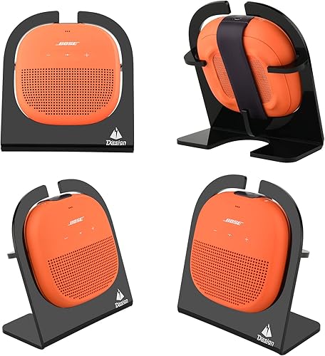 Miniatura 8 de TXesign Soporte de escritorio para Bose SoundLink Micro Altavoz Bluetooth portátil Acrílico Bluetooth Soporte Soporte Soporte de exhibición Soporte