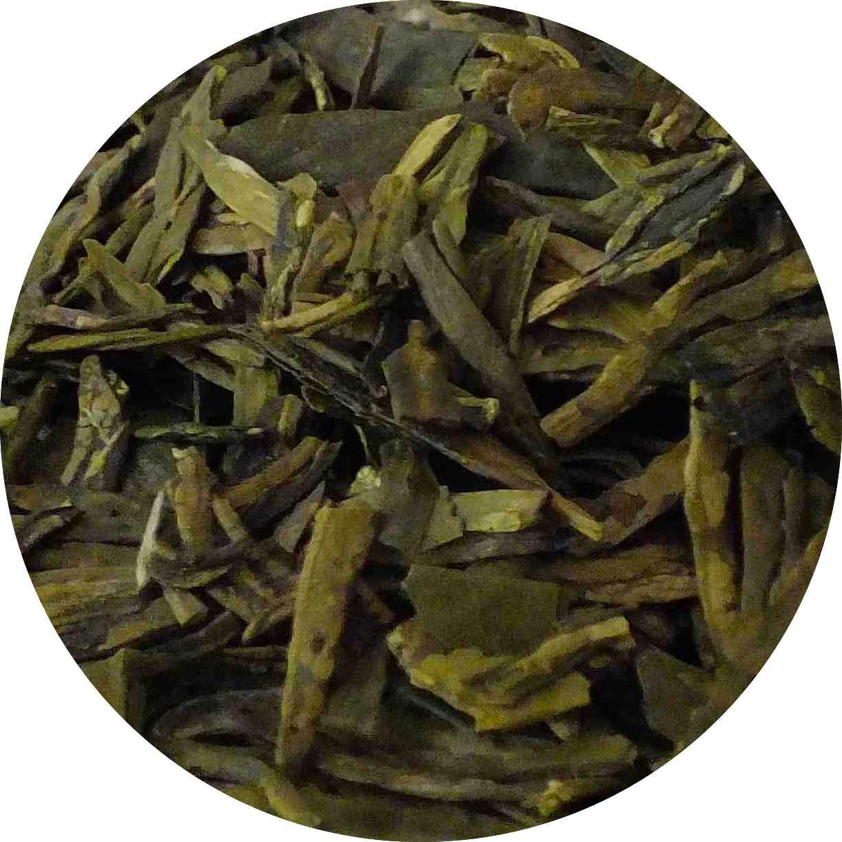 Lerbs & Hagedorn, China Bio Tee Lung Ching Grade I | Mile Würze und Fein Blumiger Geschmack 1kg (ca. 81 Liter) Gleichmäßig flaches Blatt