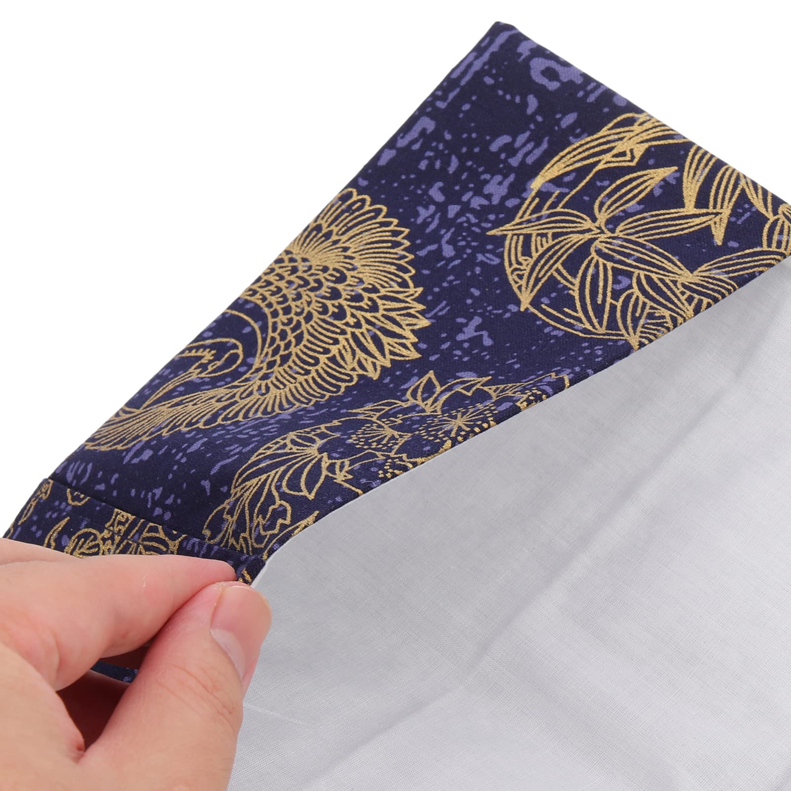 NUOBESTY 3 Pezzi Di Copertina Per Libri Per Studenti Portatile Lavabile Protezione Per Libri Decorativa Tessuto Per Libri