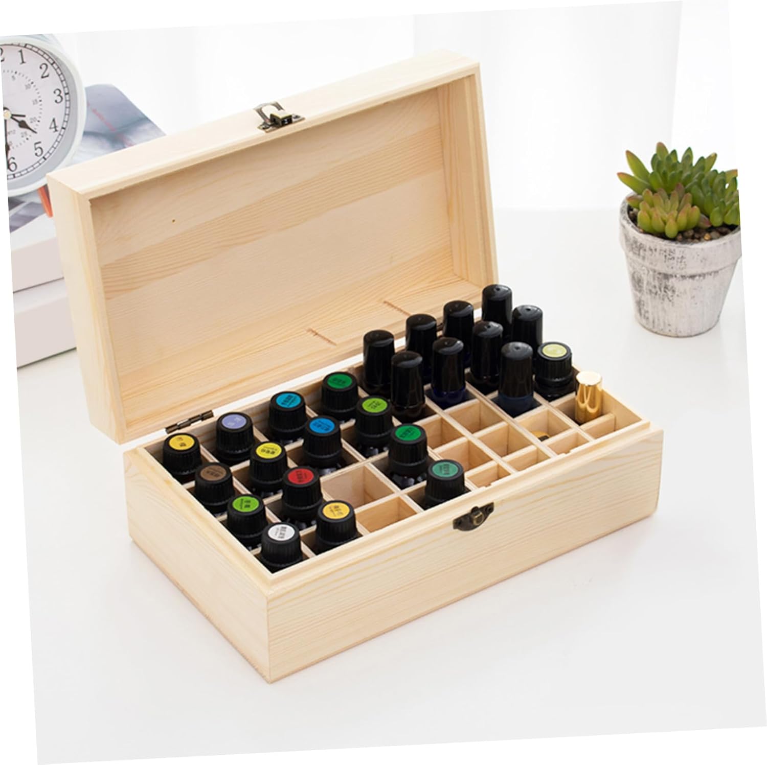 Slots Organizer Lightweight Bottle Holder Movable Dividers for and Transport for Daily Use and Travel