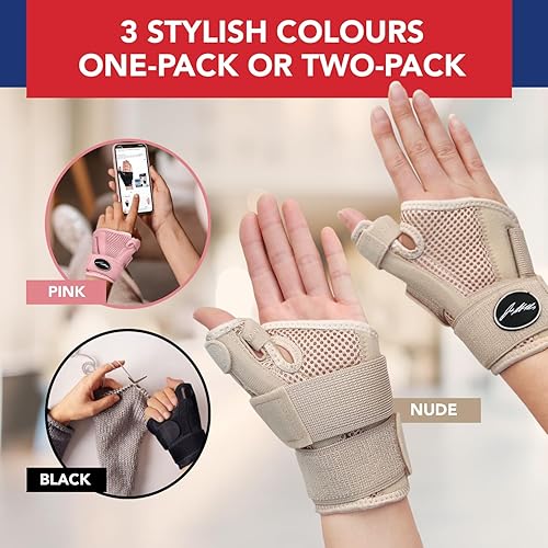 Miniatura 7 de Soporte para pulgar desarrollado por médicos para artritisférula para el pulgarsoporte para el pulgar para hombres y mujeres, férula de gatillo para