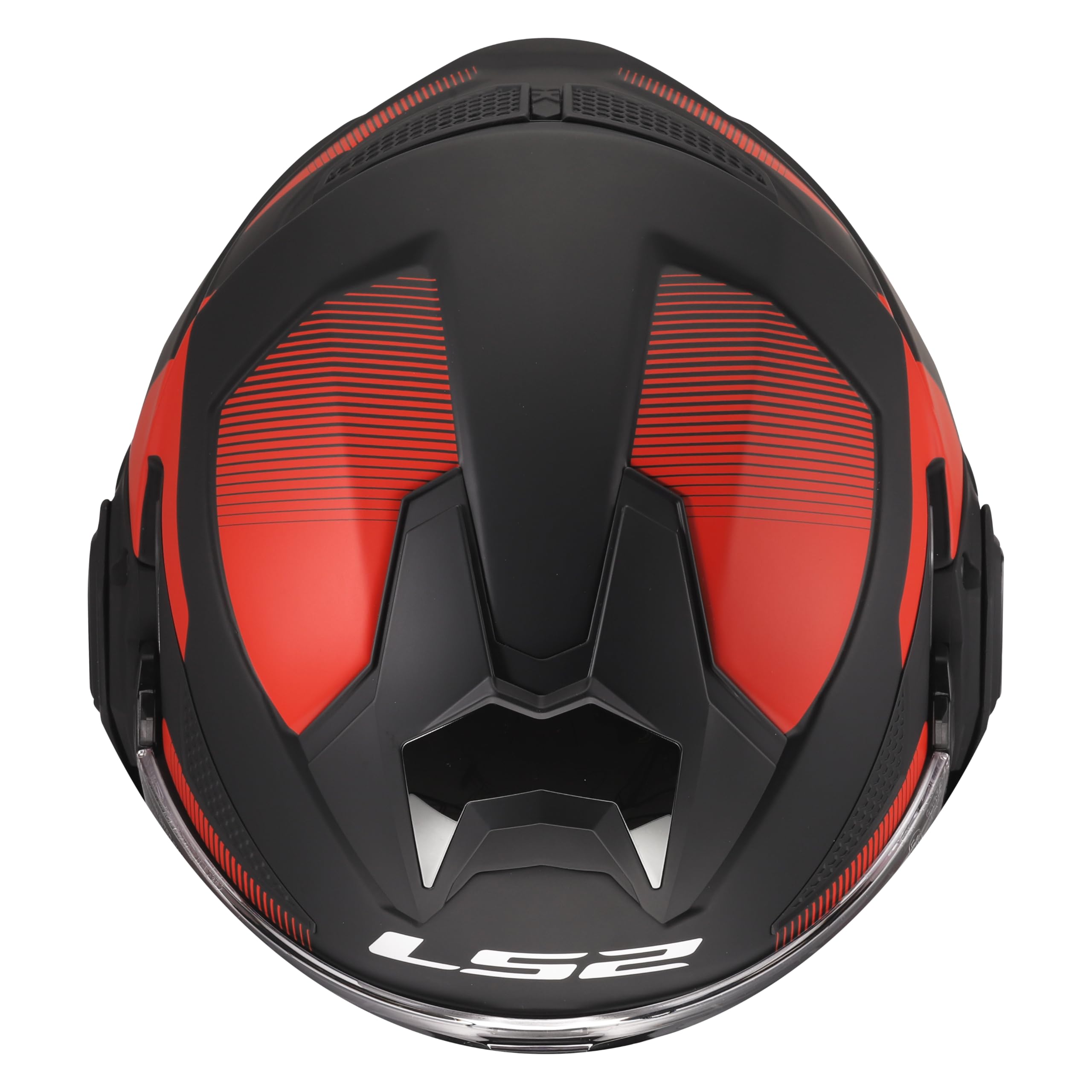 LS2, Casque Moto Modulable ADVANT X NOVA Black Red, M