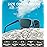KALIYADI Polarized Sunglasses Men, Lightweight Mens Sunglasses Polarized UV Protection Driving Fishing Golf (Frame Grey|Lens Black/Ice Blue/Gradual Brown)