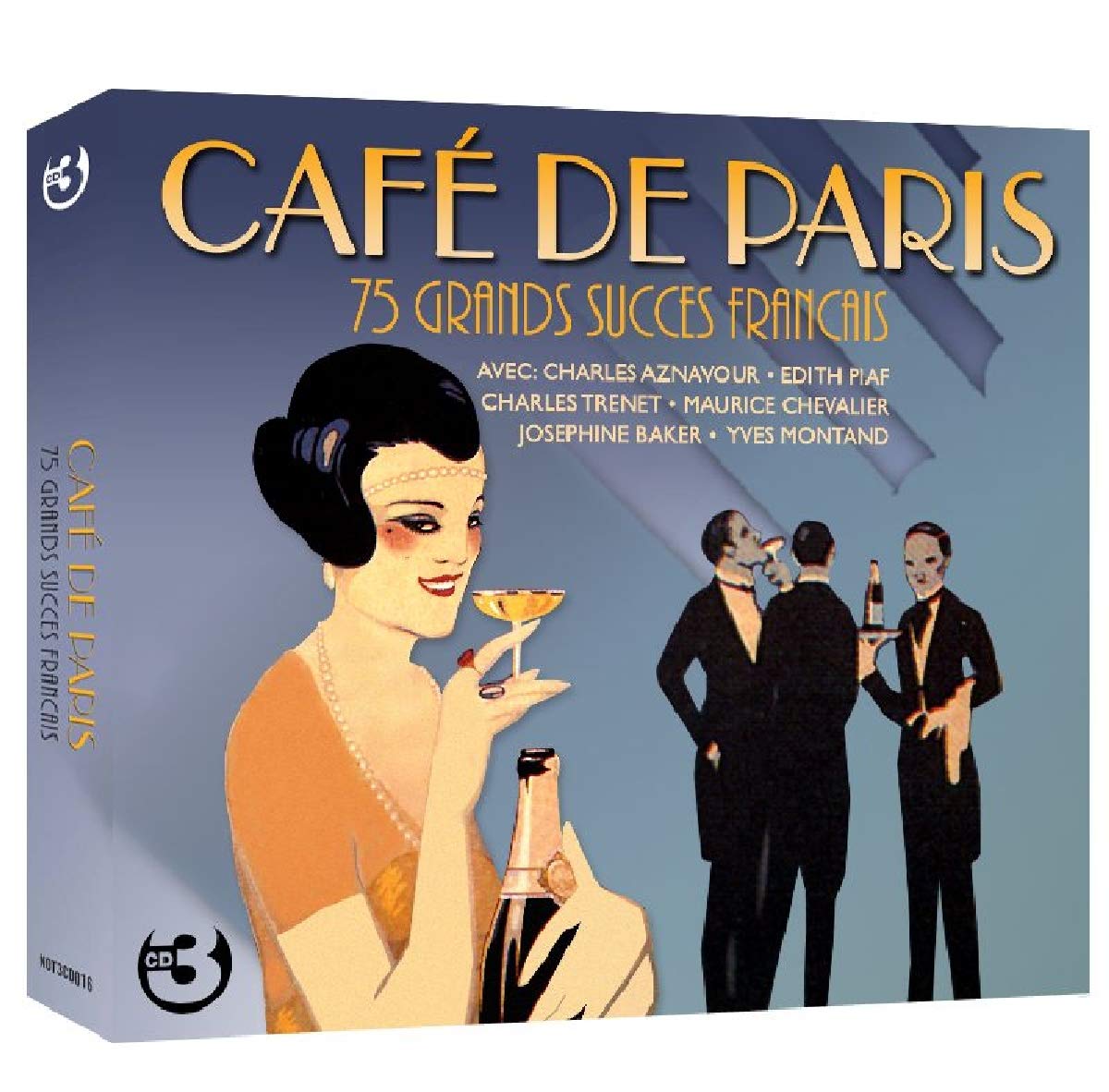 Cafe De Paris: 75 Grand Succes Francais / Var [Audio CD] VARIOUS ARTISTS