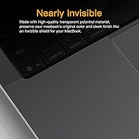 Vista 3 de CaseBuy Juego de Protectores de Piel para Reposamanos, Protección Invisible contra Arañazos y Desgaste, Accesorios para MacBook Air de 13.6 pulgadas
