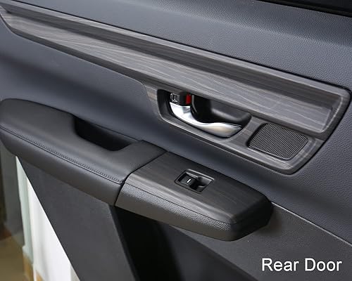Miniatura 6 de AntBooBoo Para Honda CRV 2023 2024 EX-L, Sport Touring Hybrid Paneles de puerta interior cubierta protetiva, cubierta interior de grano de madera de