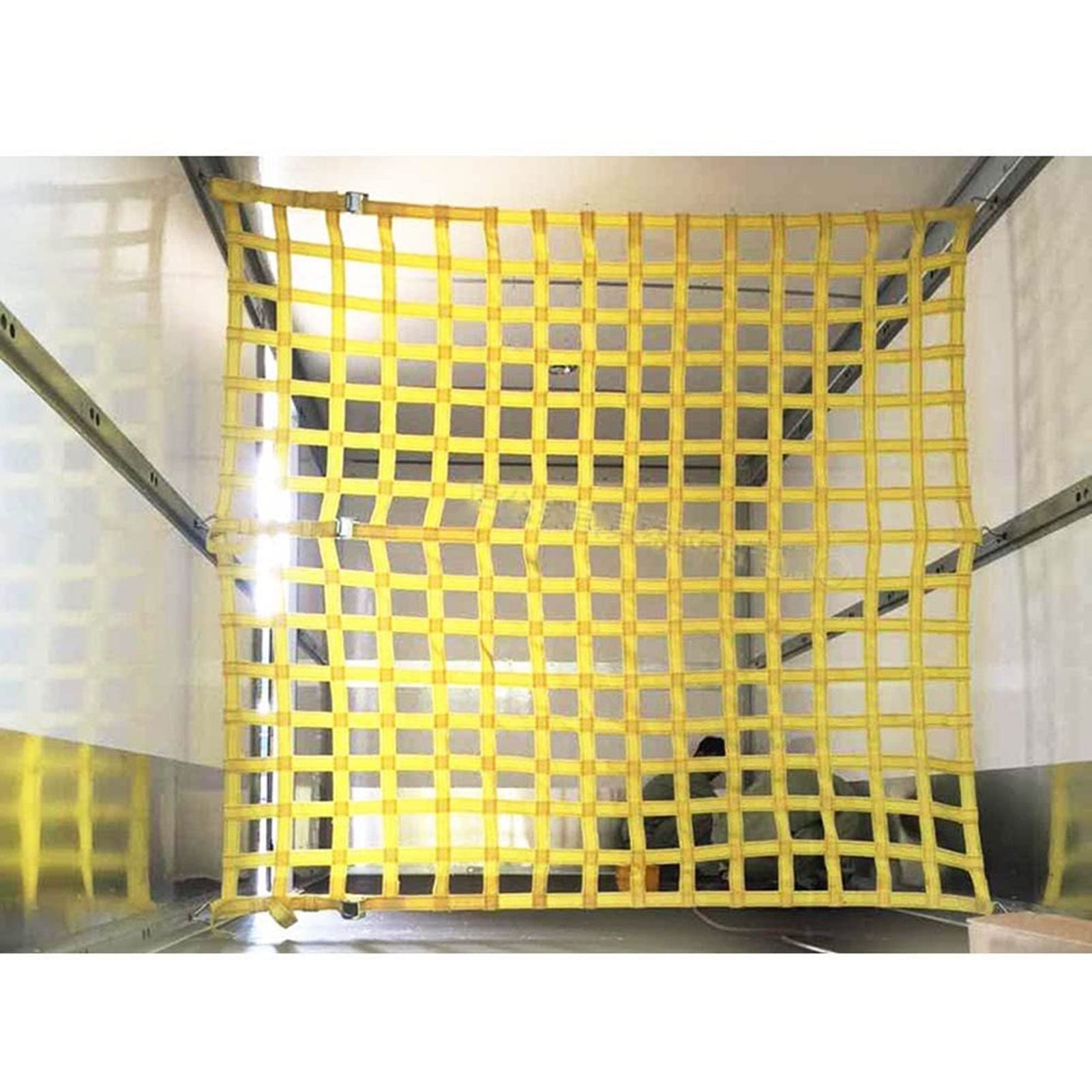 Red De Elevación De Carga De Poliéster: Red Colgante For Remolque Y Elevación, Correas Resistentes For La Manipulación De Materiales(3 X 3M/Mesh 15cm/Load 2.5t)