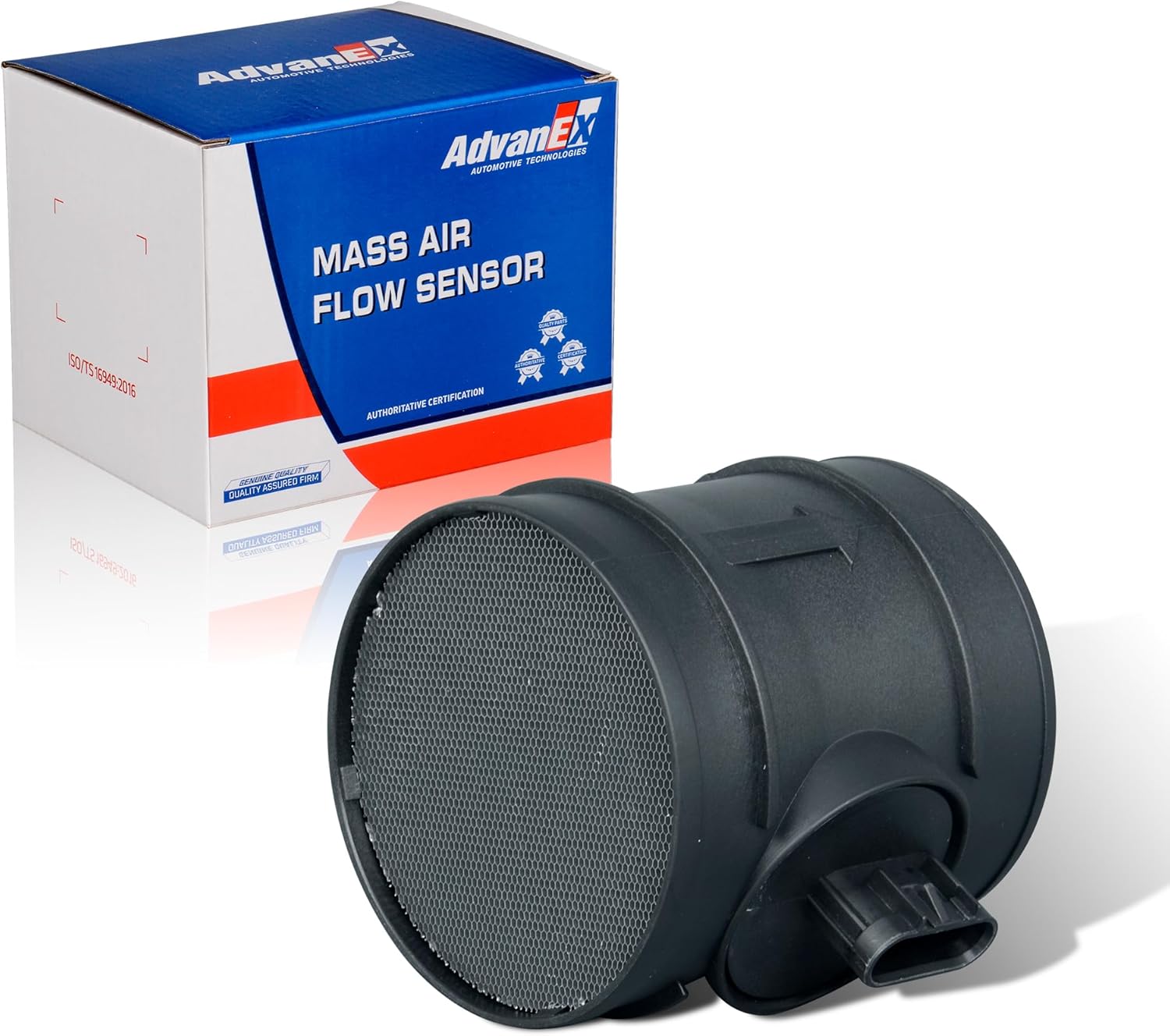 Mass Air Flow Sensor 2451149 MAF Compatible with Chevrolet Avalanche/Caprice/Silverado 1500/2500/3500/ Tahoe, GMC Sierra 1500/2500/3500/ Yukon, Pontiac G8 GT Replaces 7410146 15900023