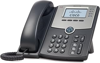 Cisco SPA504G 4 line IP Phone without power supply with 2-Port Switch, PoE and LCD Display (Renewed)