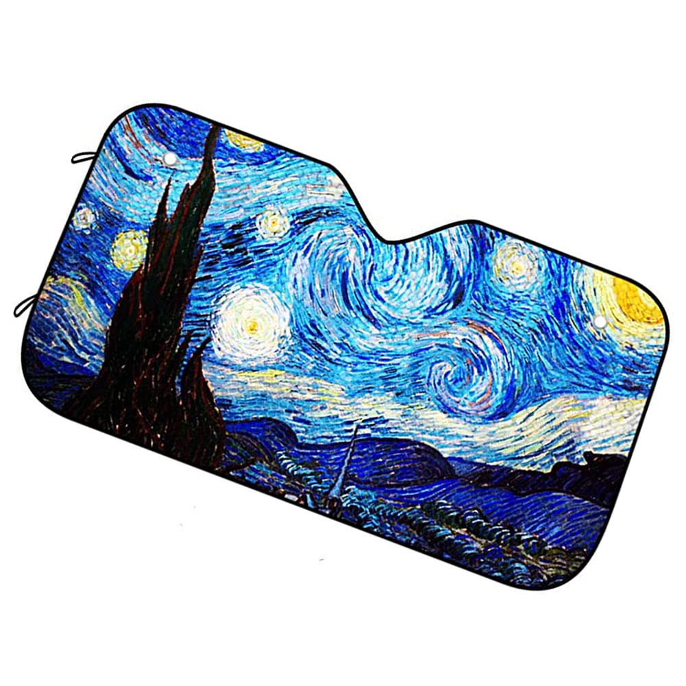 Parasol para Ventana Coche | Pantalla Parabrisas automotriz - Parasoles para Ventanas con protección Solar y UV para Reducir el Calor en climas cálidos Limitoll