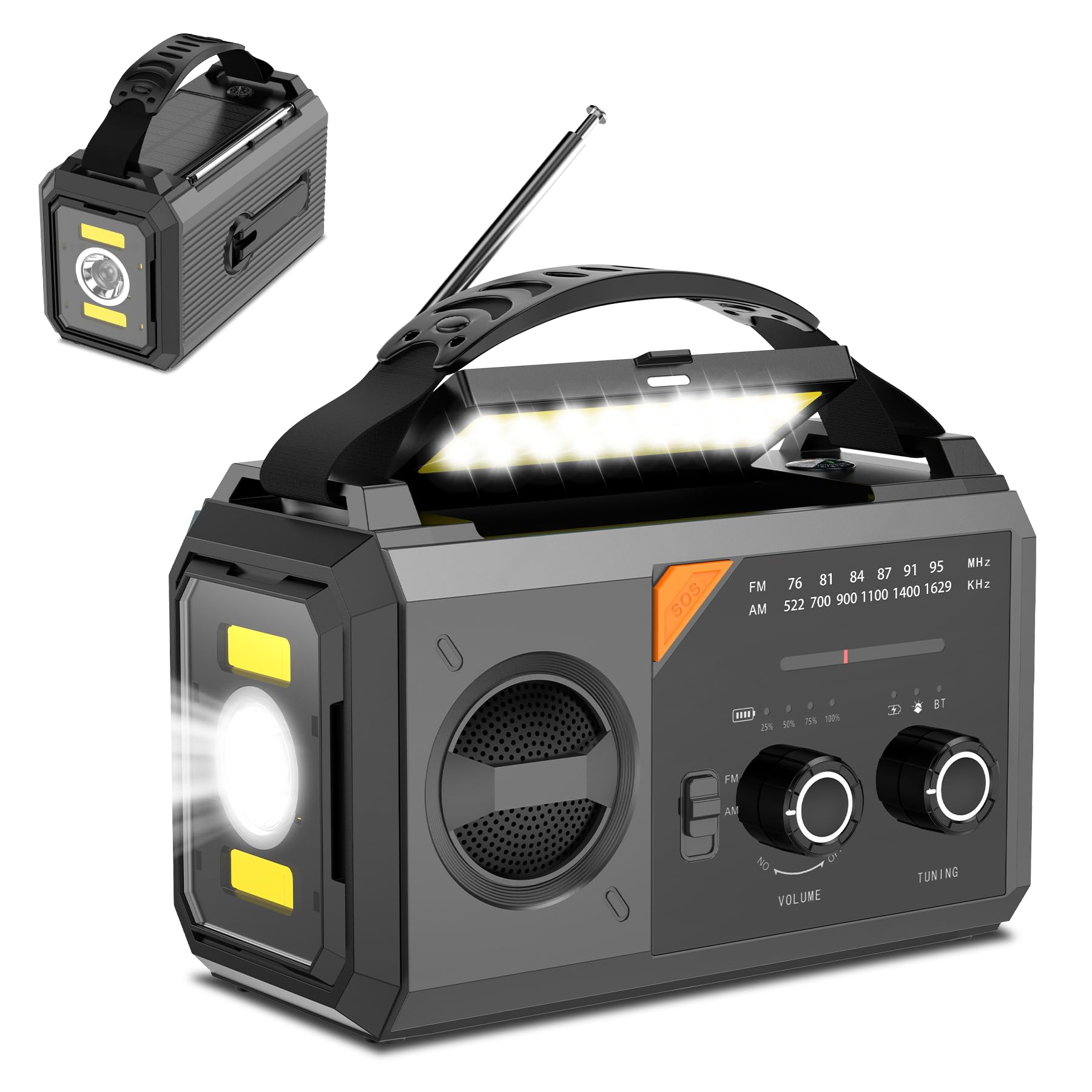 SEYPOH 20000mAh 防災ラジオ