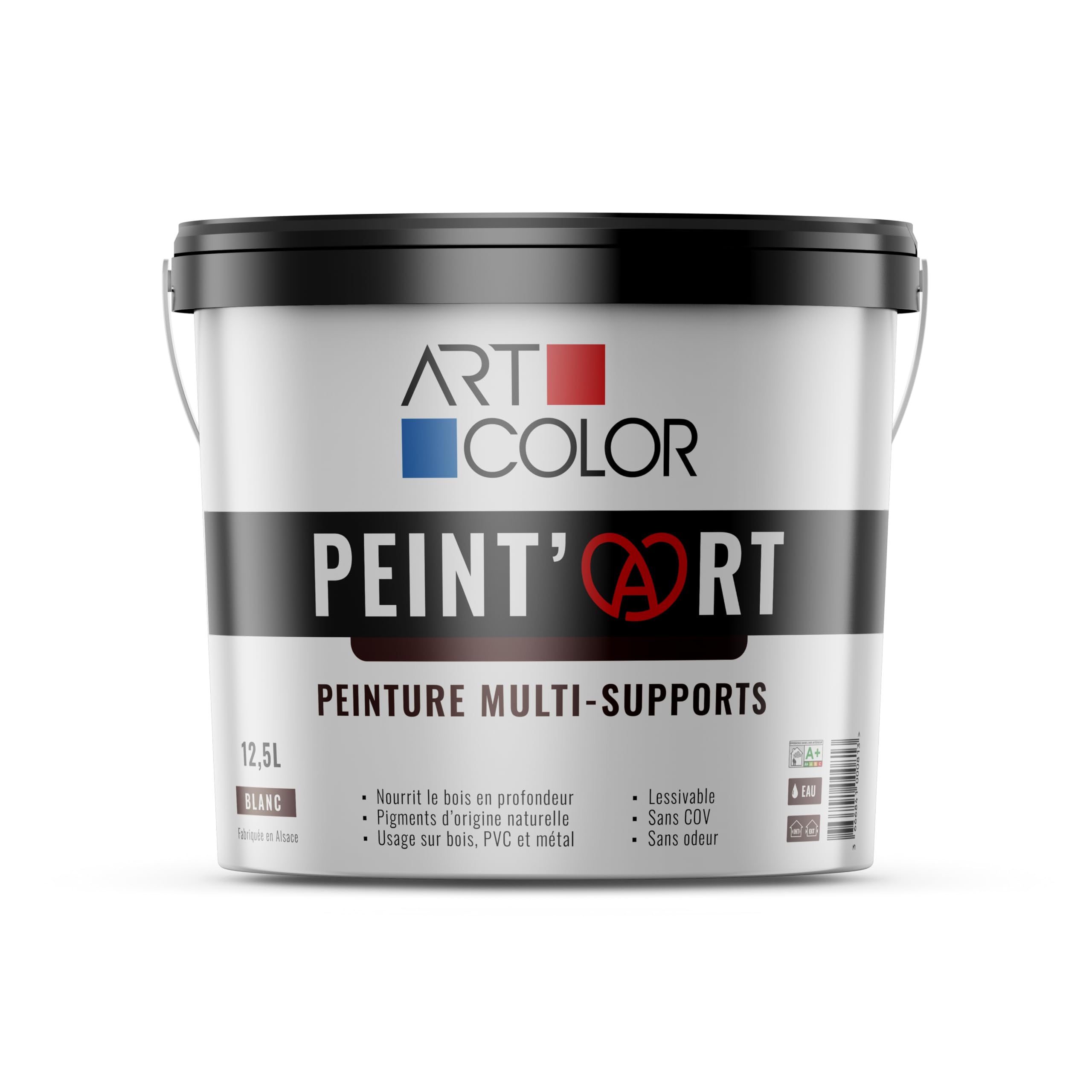 Peint'Art | peinture multi-supports 12,5L | Blanche
