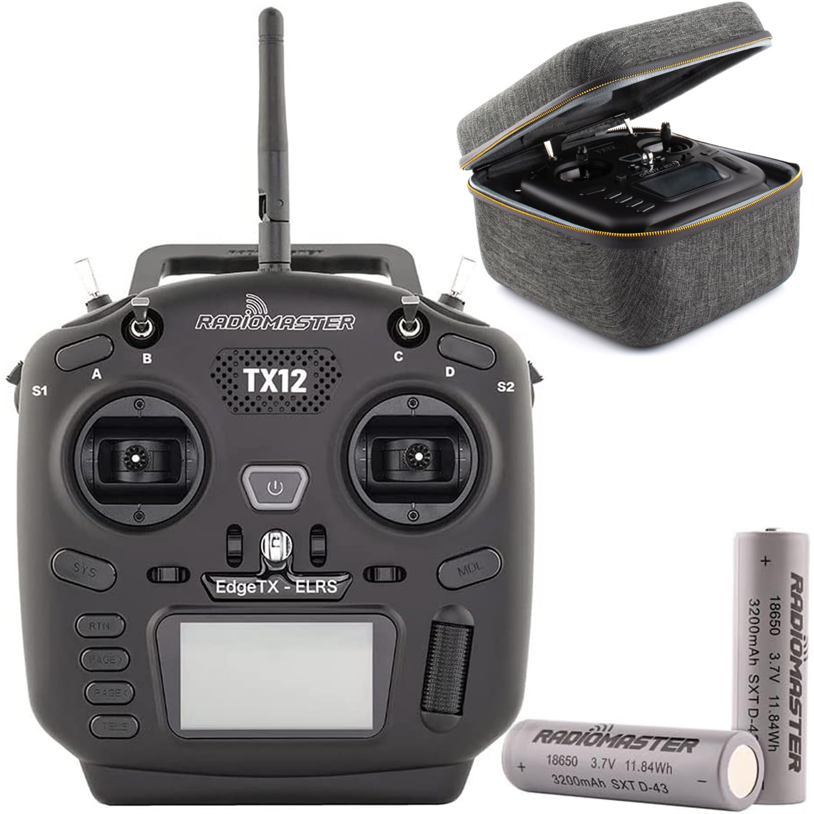 RadioMaster TX12 ラジコンプロポ 箱付き Amazon.com: RadioMaster TX12 MKII ELRS 16CH Support OPENTX and