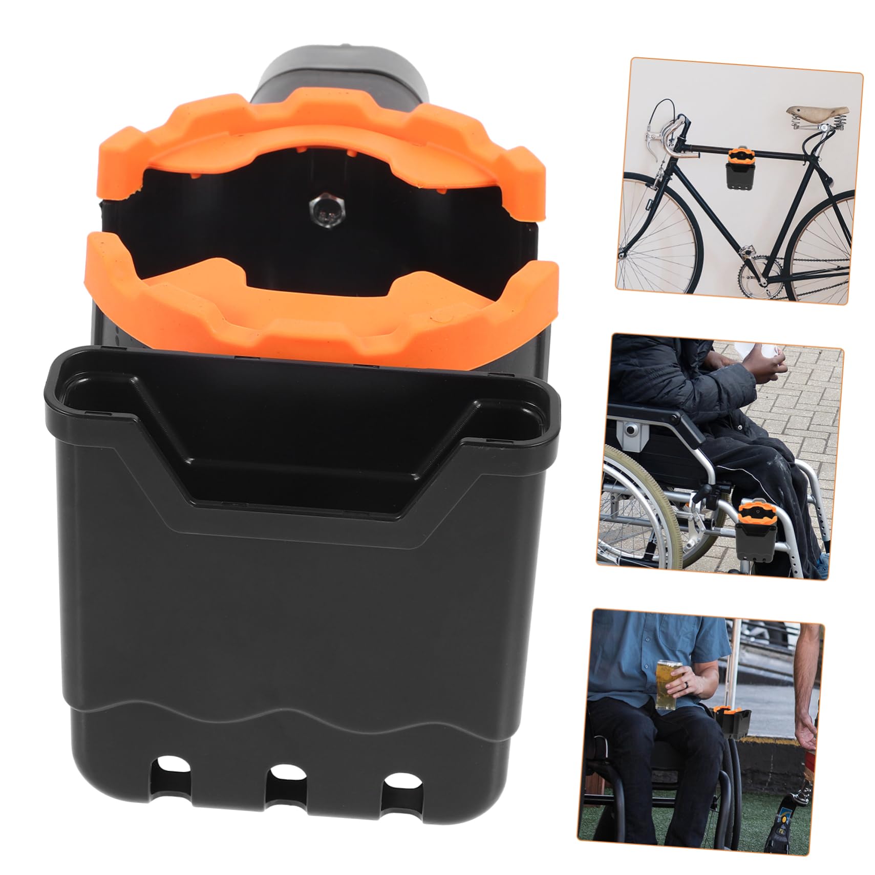 4 Pièces Porte-gobelet Walker Porte-gobelet Et Porte-Bouteille Porte-gobelet Universel Porte-gobelet pour Poussette Porte-gobelet à Guidon Porte-gobelet Vélo Caoutchouc Beaupretty