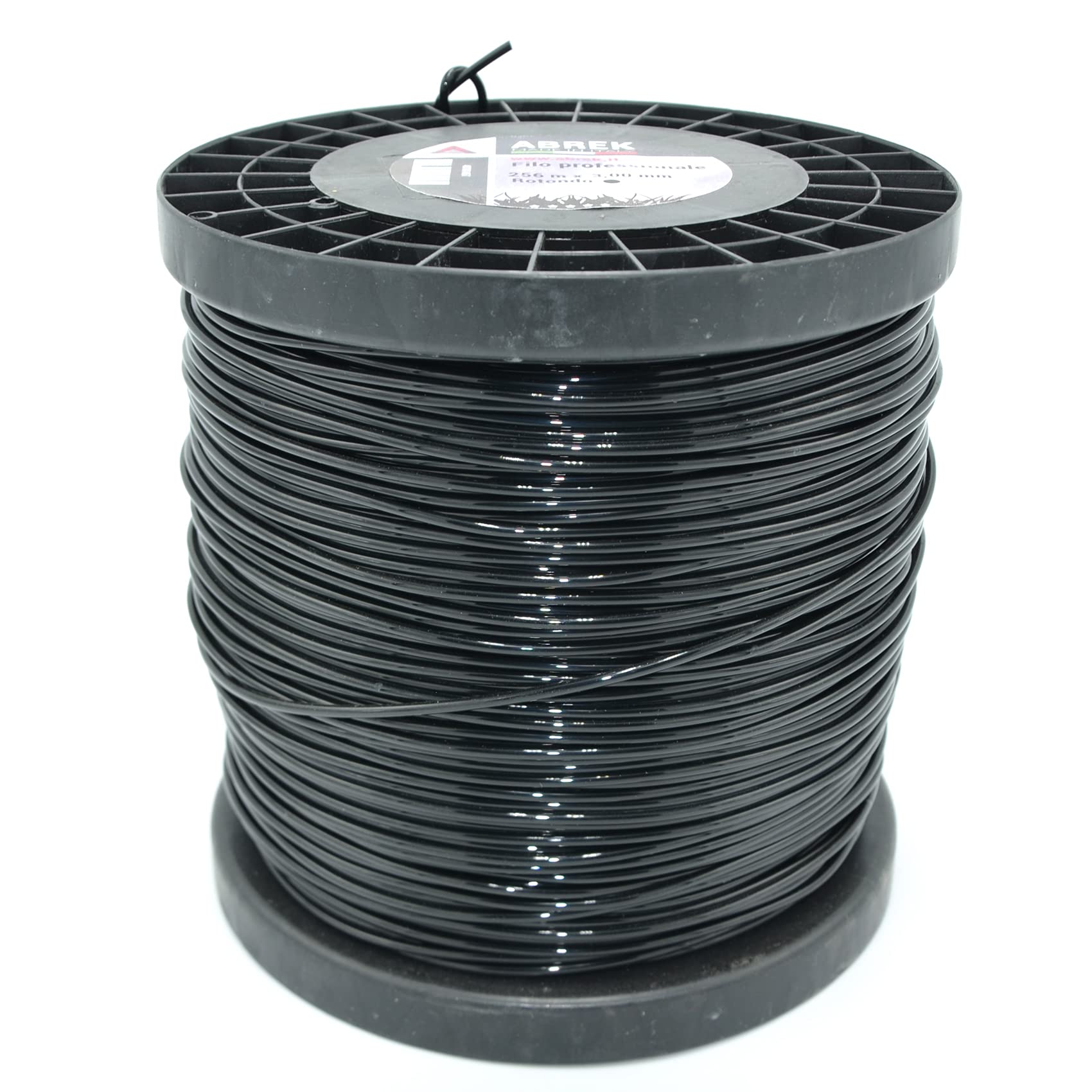 ABREK D. 3,0 MM X 218 MT Quadro Filo DECESPUGLIATORE Black Bobina Testina Giardino