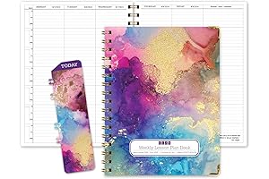 HARDCOVER 7 Period Dated Teacher Lesson Plan 2024-2025