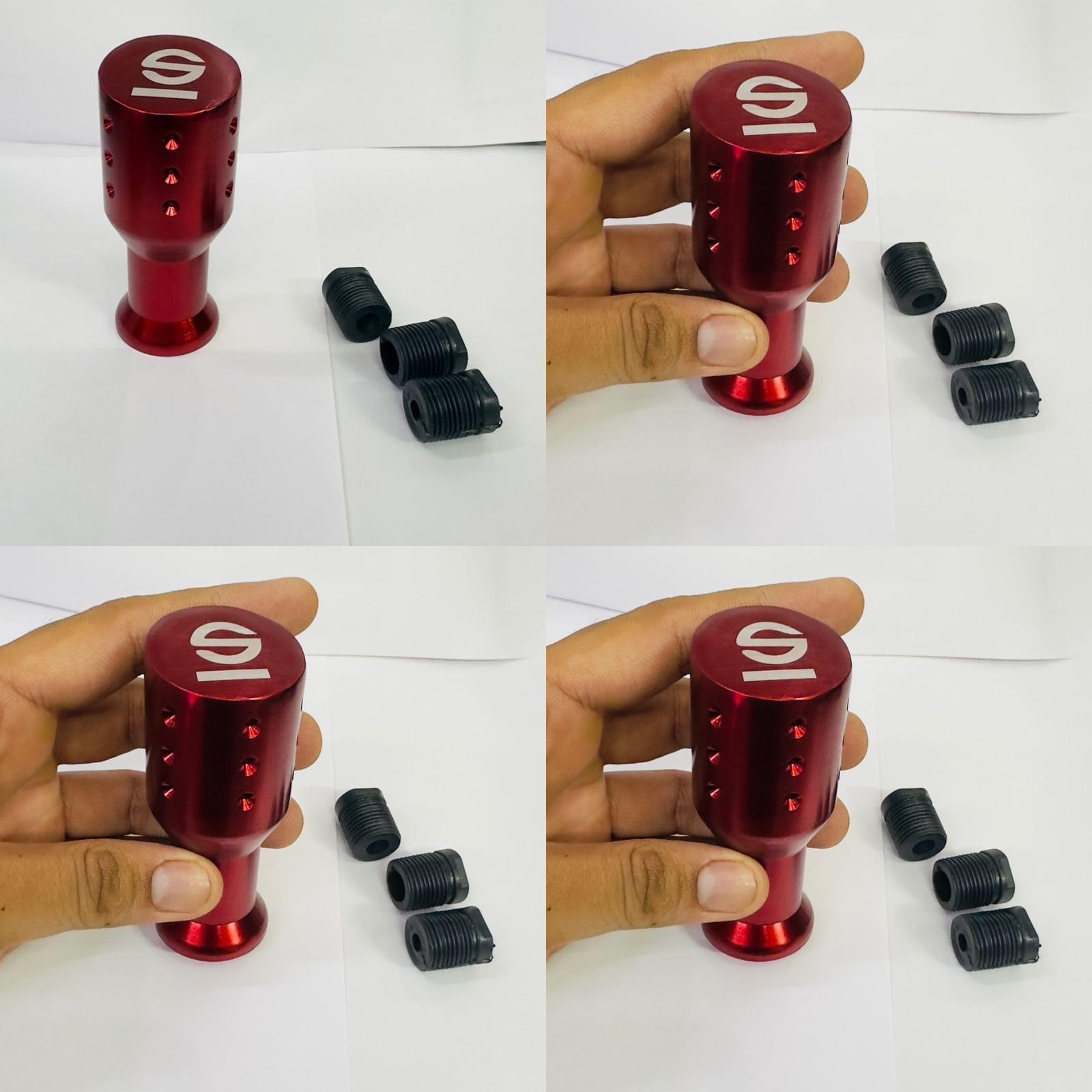 RED SPARCO Gear Shift Knob Universal All CAR Dumbbell Sporty JDM SPARCO SPC Gear Shift knob Sports Handle