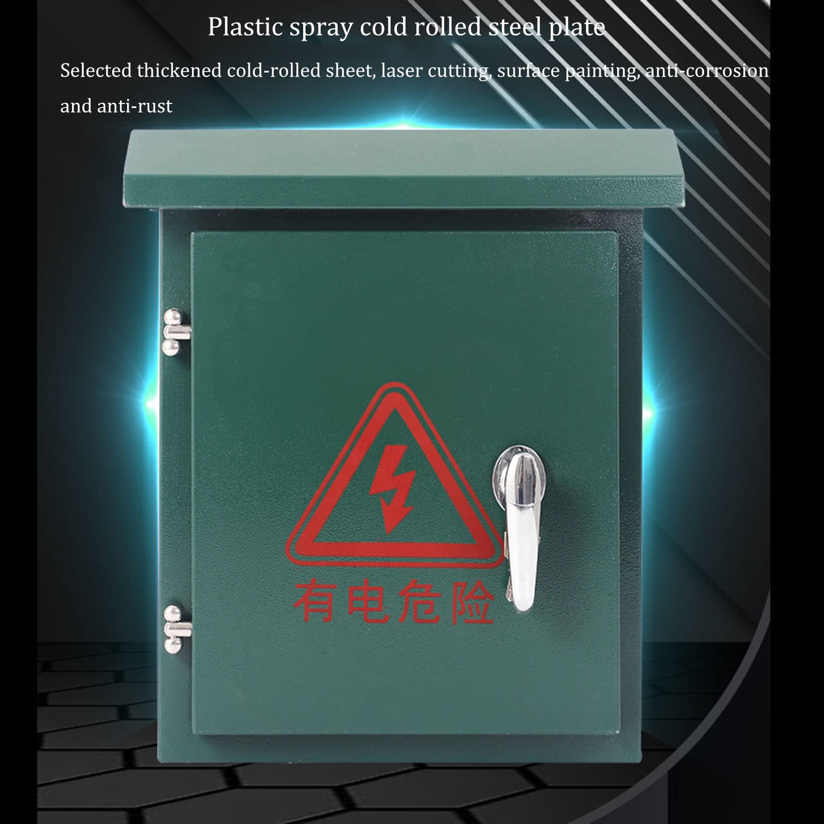 Scatola di giunzione per scatola elettrica in acciaio inossidabile 304, scatole di progetto a parete per armadio elettrico in metallo resistente alle intemperie, scatola di controllo della scatola d