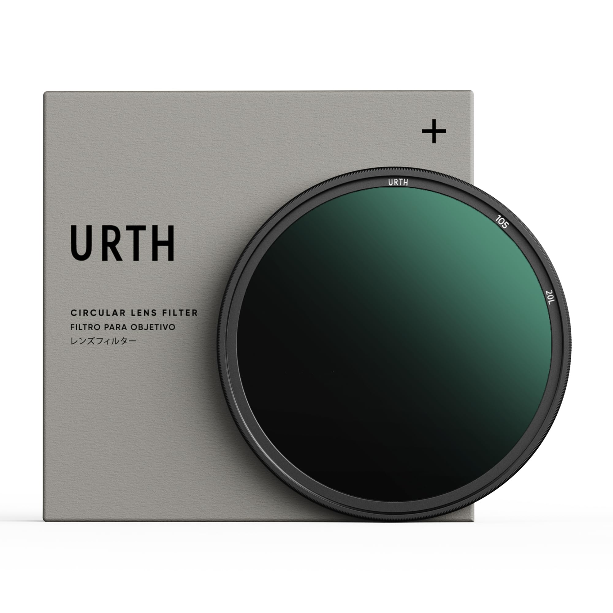 Urth 105mm ND1000 (10 Stop) Lens Filter (Plus+) - 20-Layer Nano-Coated, Ultra-Slim Neutral Density Camera Lens Exposure Filter
