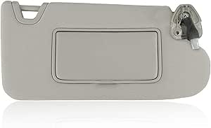 Gray Sun Visor Right W/ Light For Nissan Altima 2013-2018 96400-3TA2A W/ Light