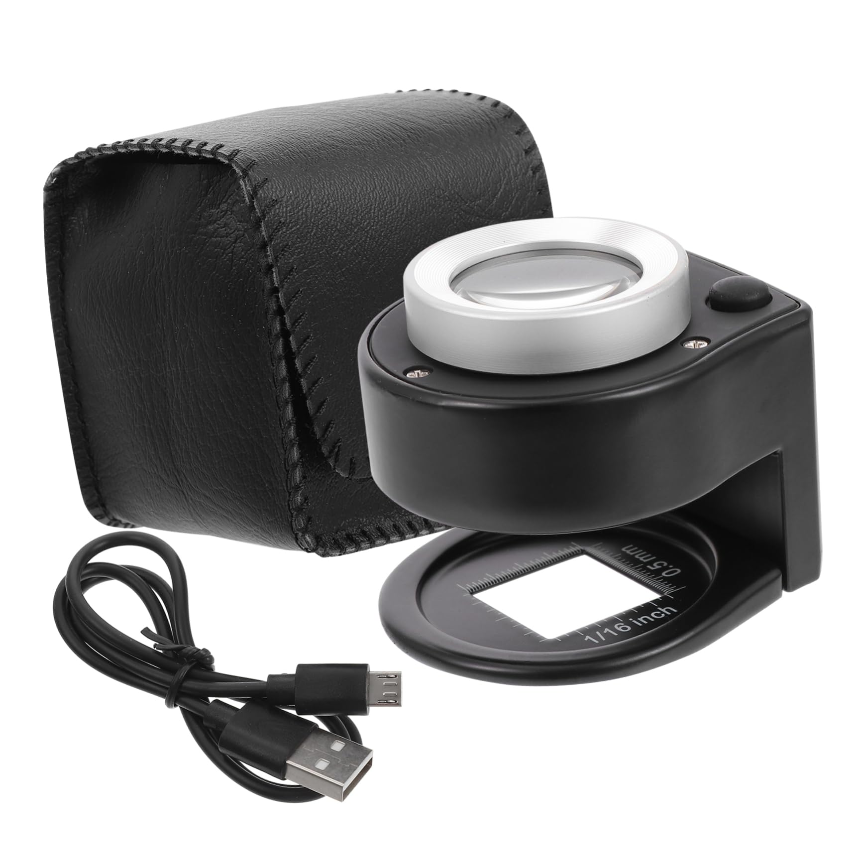 Loupe de bureau avec éclairage LED Healvian haute définition
