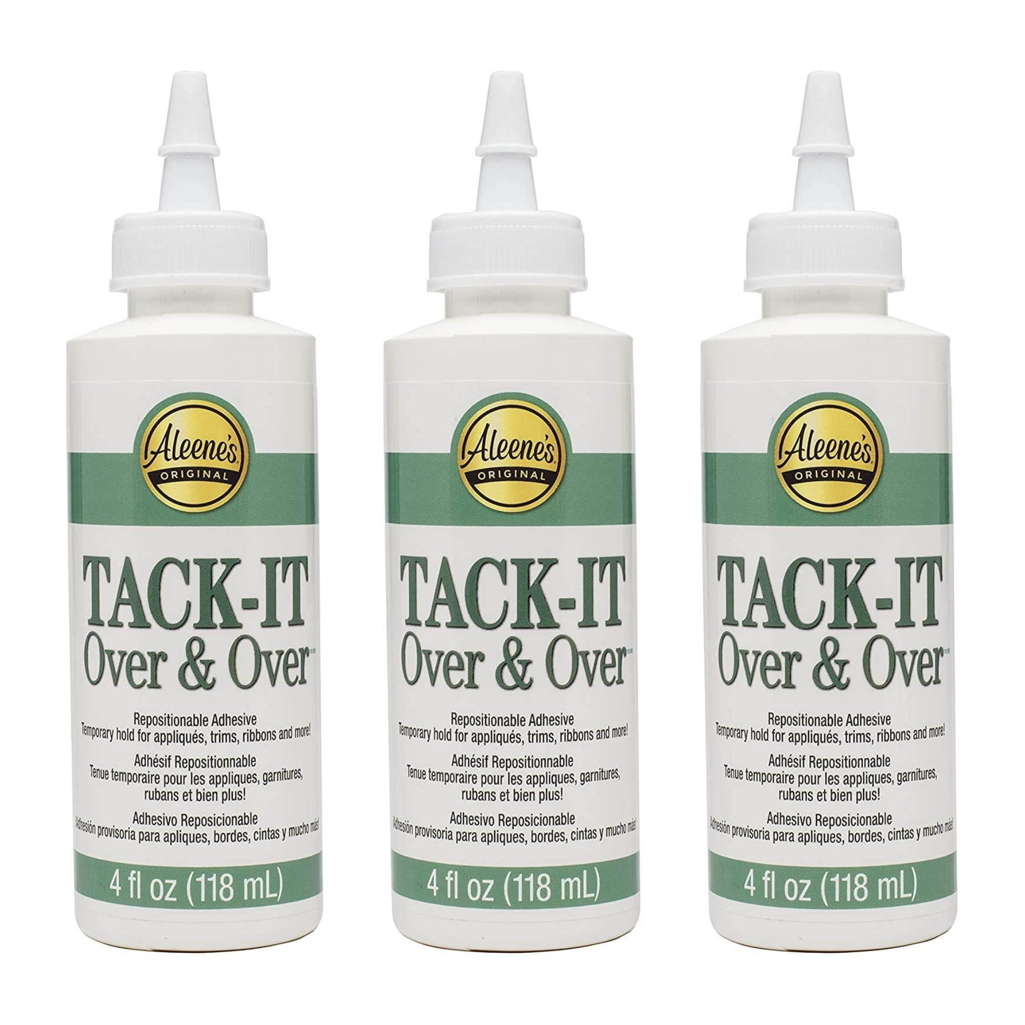 Aleenes Tack It Over Fabric Embellishing Glue 4oz