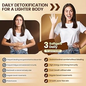 18-in-1 Black Walnut Wormwood Cleanse for Humans, 80 Day Supply, 6600mg Serving, Rapid Gut Cleanse & Digestive Health with Clove, Garlic, Turmeric, Pumpkin Seed, Oregano, Berberine & More 240 Softgels