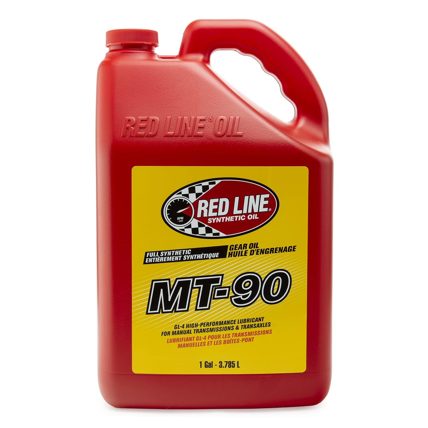 Red Line 50305 MT-90 75W-90 GL-4 Manual Transmission and Transaxle Lubricant (MTL) - 1 Gallon (4 Pack)