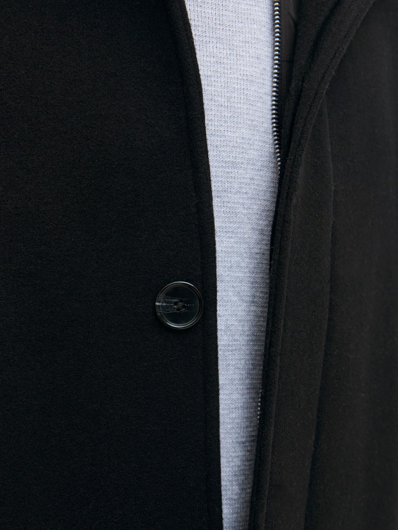 JACK & JONES Cappotto | Regular Fit, Maniche lunghe, Lungo, Casual, Non lavare