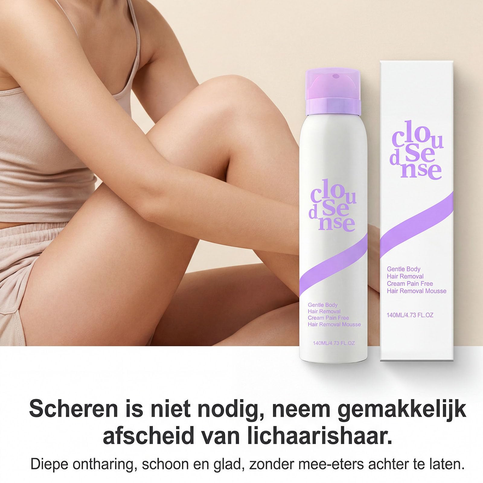 Depilazione Mousse Donne Uomini, spray depilazione bikini, crema depil/azione per le zone delle donne, de/pilazione pelle sensibile, crema hair removal viso, Mousse hair removal (3pcs)