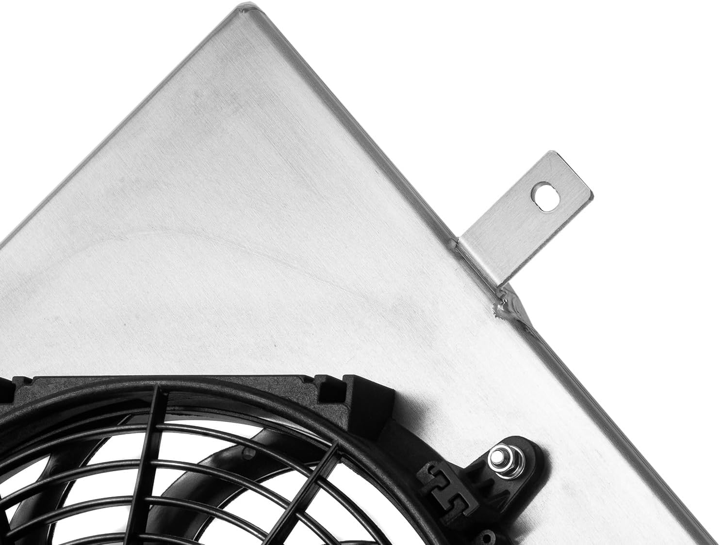 Aluminum Radiator Shroud Fan For 1999-2004 Ford F250 F350 F450 F550 6.8L 7.3L CC2171 Automotive Replacement Shroud Fan Relay kit 2000 2001 2002 2003