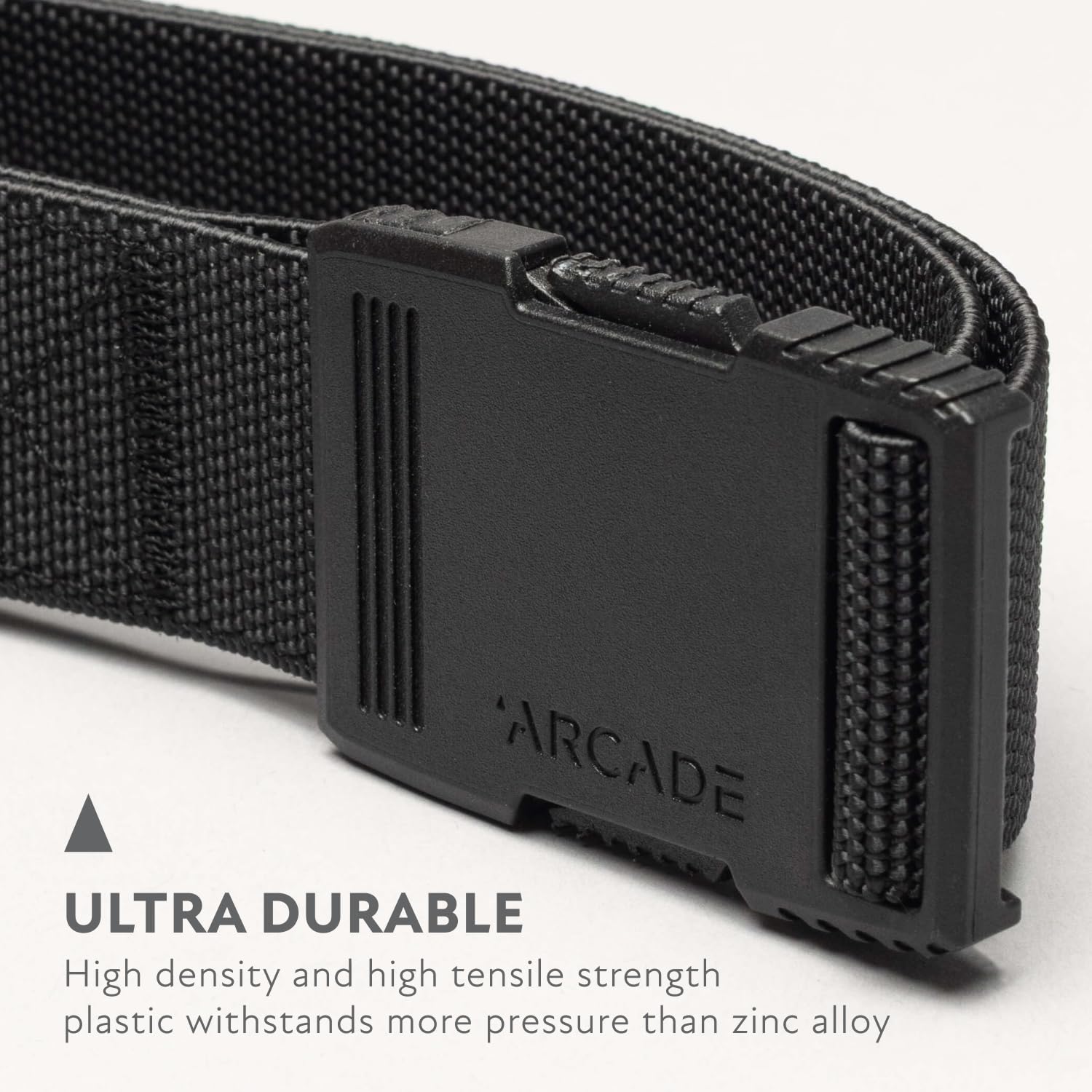 Arcade Belts Hardware Slim Utility Gürtel, Schwarz, Größe L/XL