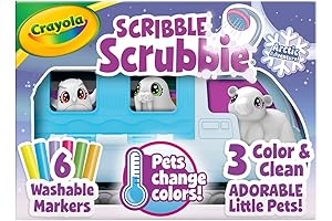 Crayola Scribble Scrubbie Pets - Arctic Snow Explorer
