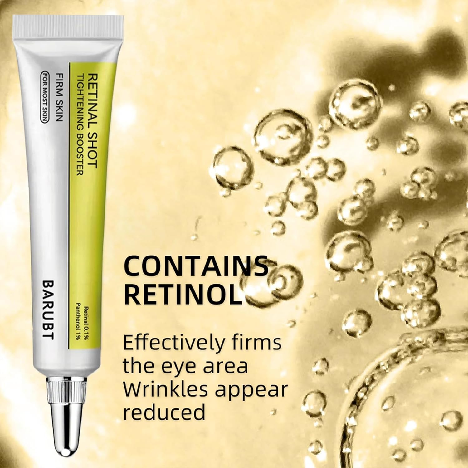 Retinal Shot Tightening Booster Serum for Face - Hydrating Essence with Retinal 0.1% & Panthenol 1% to Minimize Pores & Reduce The Appearance of Wrinkles, Firming Facial, 15ml/0.5fl.oz. - Image 3