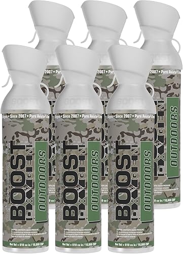 Miniatura 53 de Boost Oxygen Recipiente grande natural de 10 L | Soporte respiratorio para recuperación aeróbica, altitud, rendimiento y salud (paquete de 2)