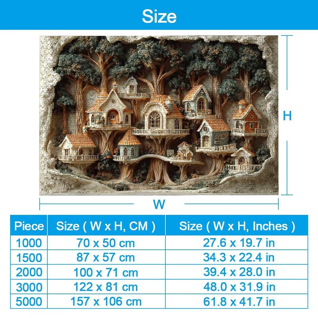 Puzzle Giardino, Puzzle 1000 Pezzi per Adulti, Regalo Donna/Uomo -2531