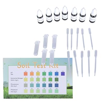 Soil Testing Solution Suitable For Lawns Garden Farm Plant With Easy To Use NPK Analysis Indoor And Outdoor Use Indoor Outdoor Soil Test