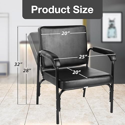 Miniatura 3 de Sillas de champú reclinables para peluquería, silla de peluquero, silla de estilista reclinable, silla de salón reclinable, equipo de belleza de spa