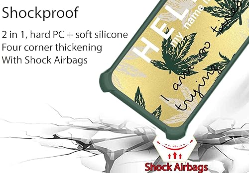 Miniatura 2 de Kalley DJL-SY - Funda compatible con Kalley Black 3 con protector de pantalla de vidrio templado, soporte de anillo, luz dorada reflectante