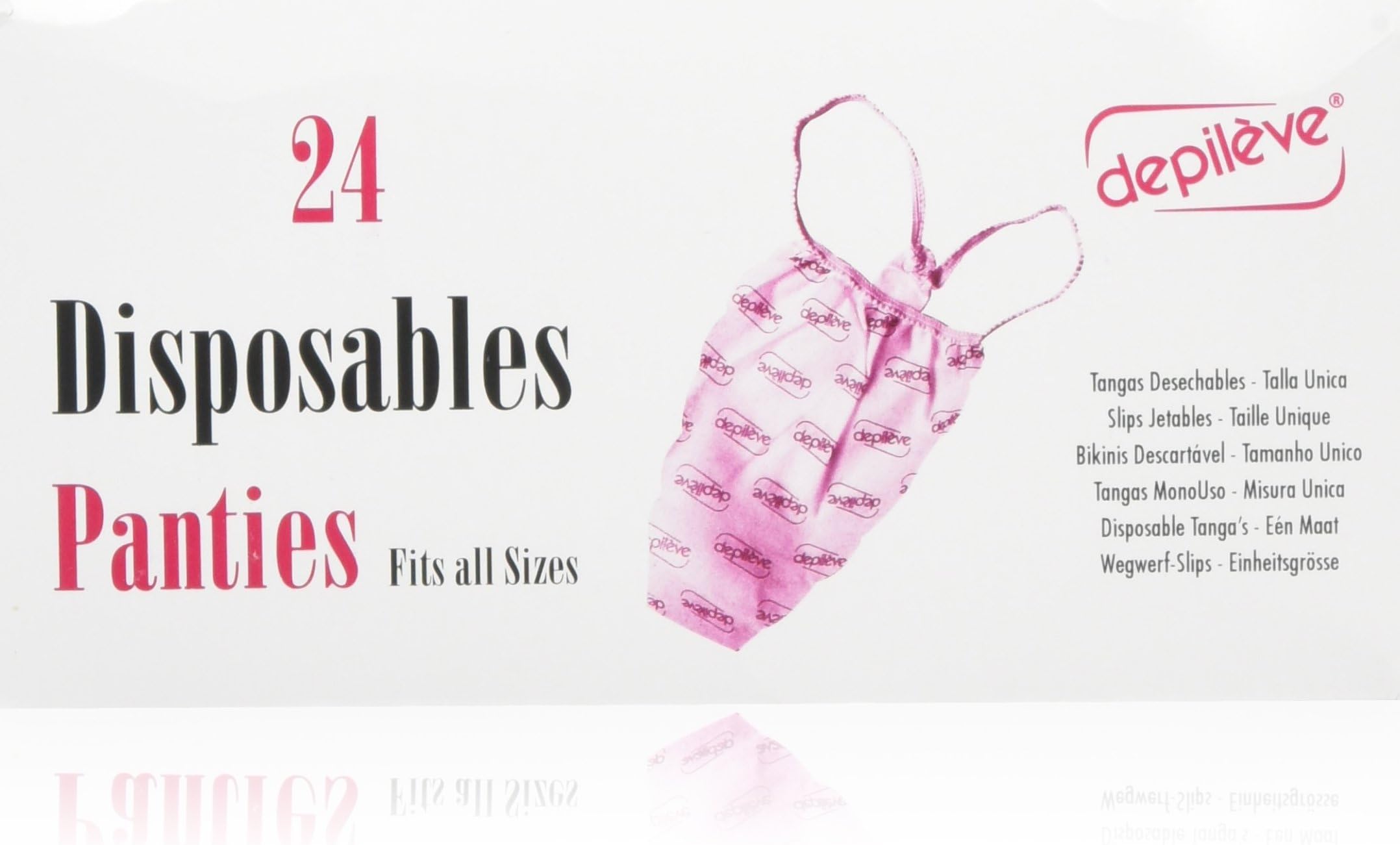 Depileve Non-Woven Disposable Bikinis, 8 Ounce