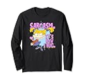 x Rugrats - Angelica - Sarcasm. It's How I Hug. Long Sleeve T-Shirt