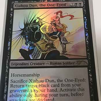 Amazon.co.jp: FOIL MTG 英語 +EDH +Xiahou Dun, the One-Eyed